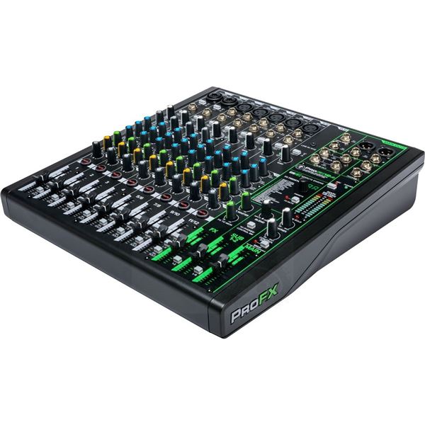 Mackie - PROFX12v3 -12-Channel Professional Effects Mixer with USB