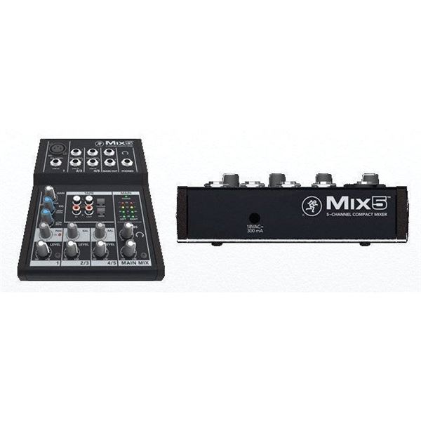 Mackie - Mix5 5 Ch Mixer