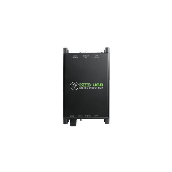 Mackie - MDB-USB Passive Stereo Direct Box