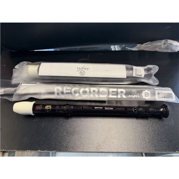Lot de 2: Angel - One Piece Soprano Baroque Recorder - ASRB101