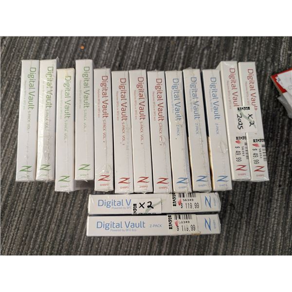 LOT OF 15 ASSORTED ZILDJIAN DIGITAL VAULT SOFTWARE