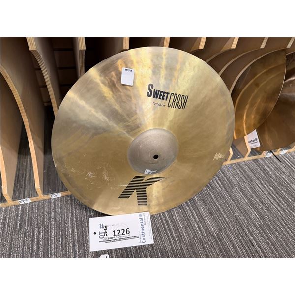 Zildjian - 19i SWEETCRASH K0705