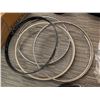 Image 1 : LOT OF 4 ***USED*** ASSORTED BASS DRUM HOOPS