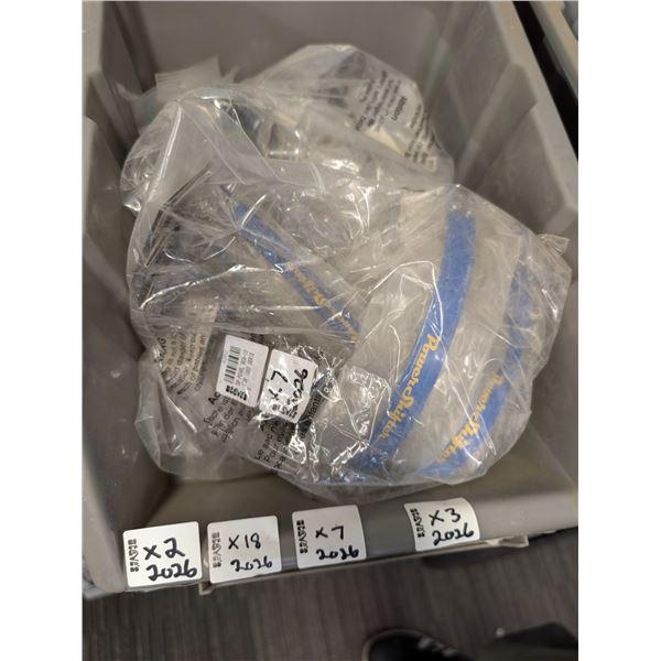 LOT OF ASSORTED DRUM PARTS