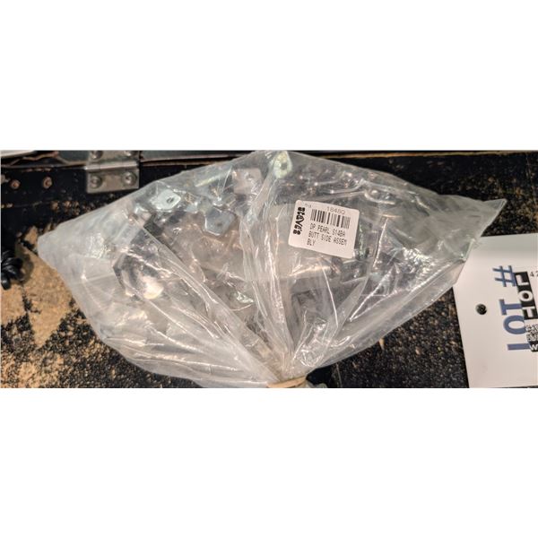 Lot de 50: PEARL BUTT PLATE