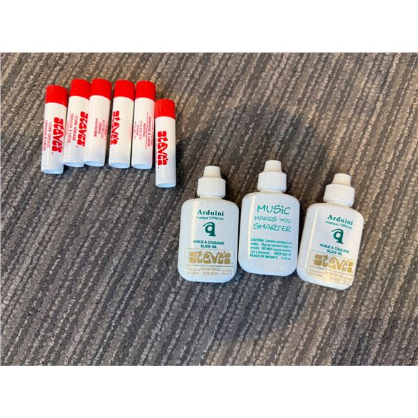 LOT OF ASSORTED INSTRUMENT LUBRICANTS