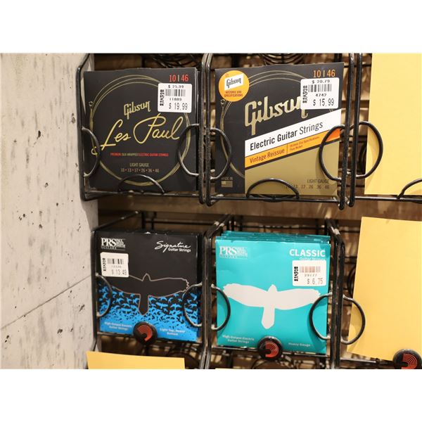 LOT OF 33 ASSORTED DEAN MARKLEY ELECTRIC GUITAR STRINGS