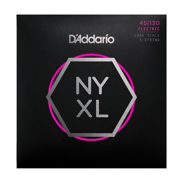 Lot de 5: D'Addario - NYXL45130- Set Long Scale- Regular Light 5-String- 45-130