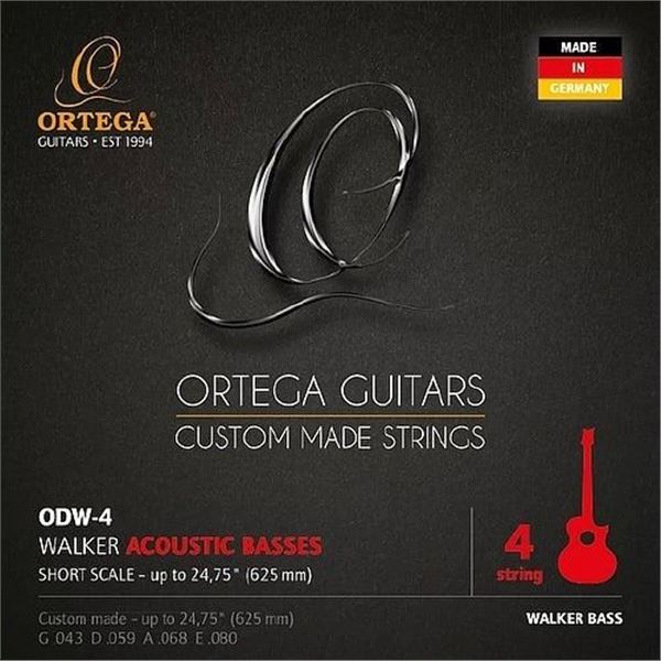 Lot de 4: Ortega - ODW-4 Walker Acoustic Basses - Short Scale (up to 24,75")