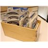 Image 1 : LOT OF INDIVIDUALLY PACKAGED BASS & MISC STRINGS PLUS WOODEN BOX