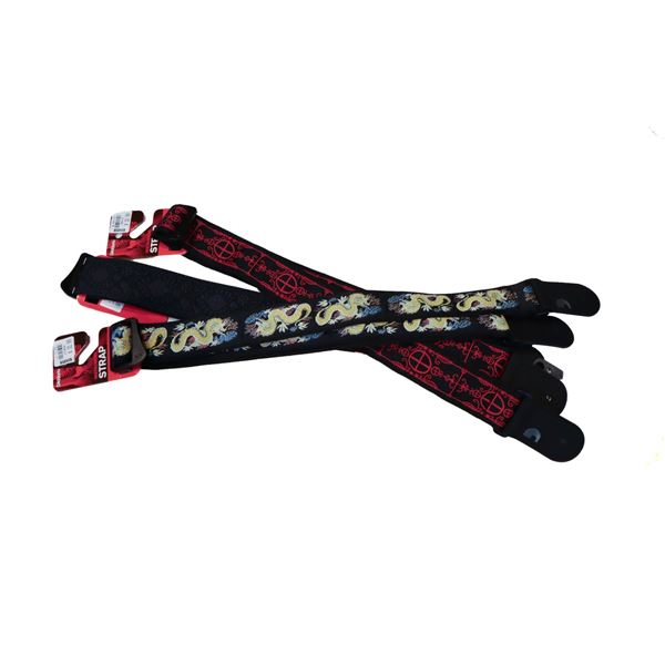 LOT OF 3 ASSORTED D'ADDARIO INSTRUMENT STRAPS