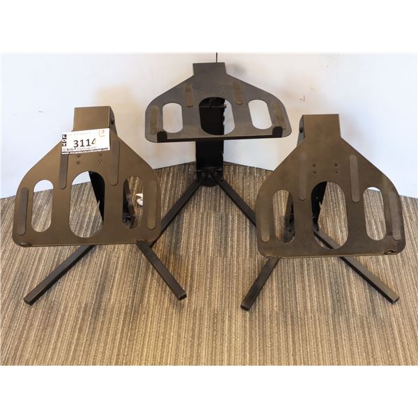 LOT OF 3pcs QUIKLOK FOLDABLE STANDS