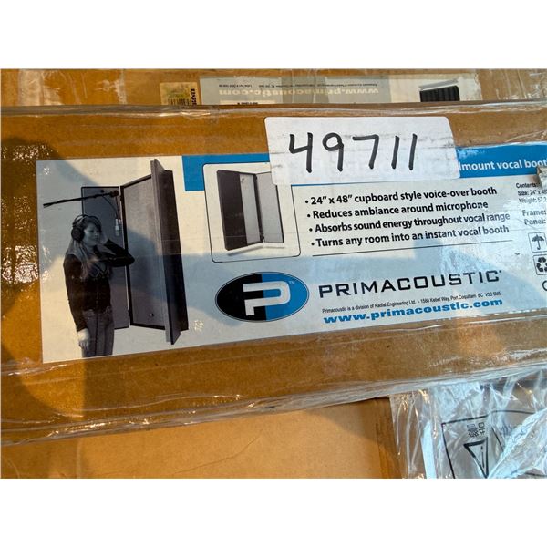 REC PRIMACOUSTIC FLEXIBOOTH 08 GREY