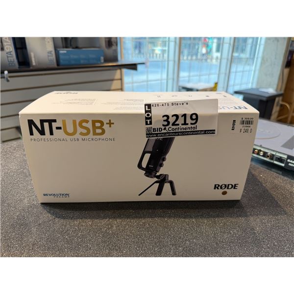 MIC RODE NT-USB PLUS