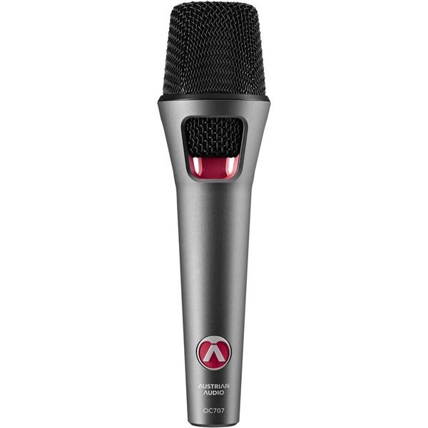 Austrian Audio - Handheld True-Condenser Vocal Microphone - Black - OC707