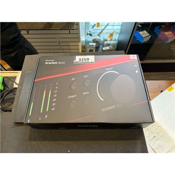 Focusrite - Scarlett 18i20 - 18-in-20-out interface