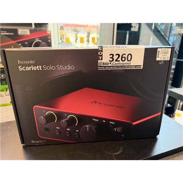 Focusrite - Scarlett Solo Studio