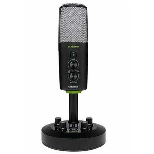 Mackie - Chromium USB Premium Condenser Mic with built-in 2-channel Mixer