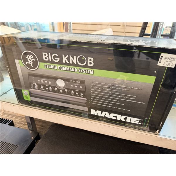REC MACKIE BIG-KNOB STUDIO COMMAND