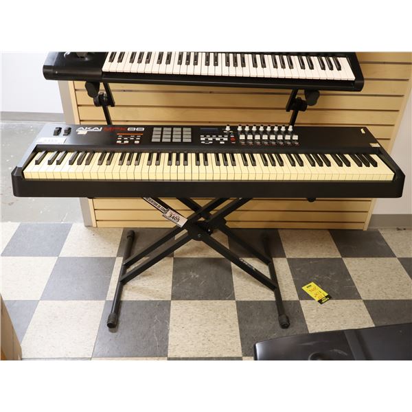 USED K AKAI MPK88 MIDI CNTRLLR ASIS