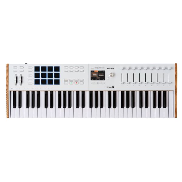 Arturia - Keylab Mk3 61 Universal MIDI controller - White - KEYLAB61MK3WH
