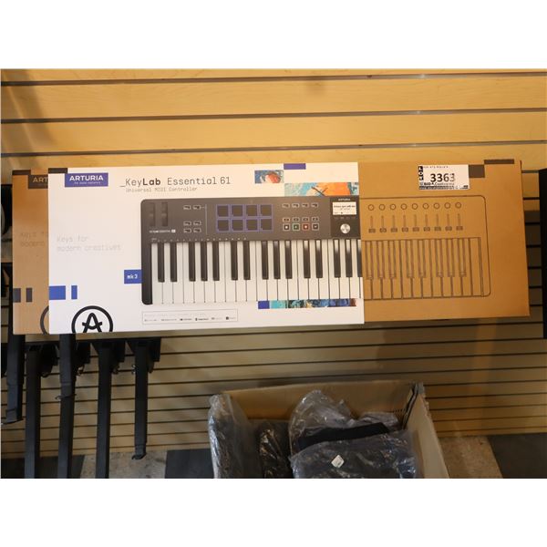 Arturia - KeyLab Essential 61 Mk3  - Black