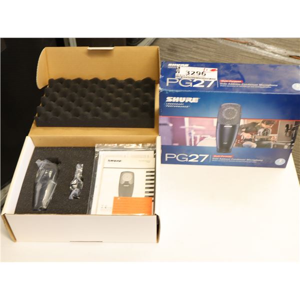 MIC SHURE PG27-LC