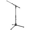 Image 1 : Lot de 2: K&M - 259 Microphone stand with tele boom arm bk