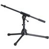 Image 1 : K&M - 259-1 Low Microphone stand with boom arm bk