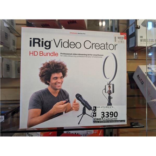 KA IK IRIG VID CREAT HDBUN 11-41115
