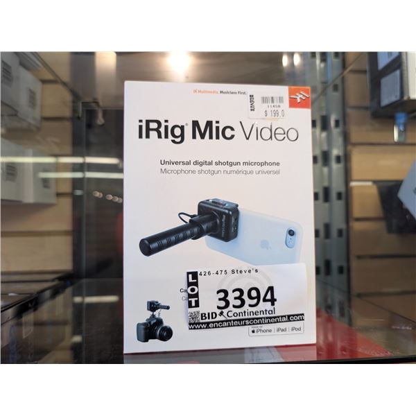 KA IK IRIG MIC VID BUNDLE 11-41102