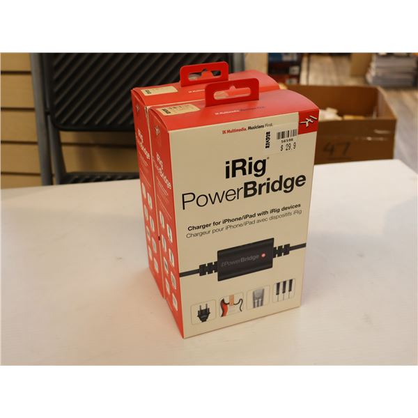 Lot de 2: KA IK POWERBRIDGE LIGHTNING IRIG