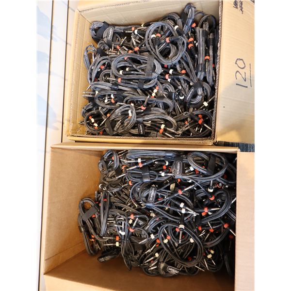 LOT OF ASSORTED CABLES ETC.