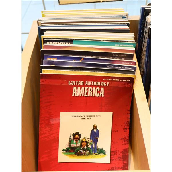 LOT OF 30+ ASSORTED MUSIC BOOKS