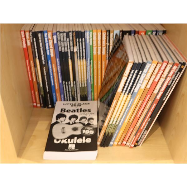 LOT OF 50 ASSORTED MUSIC BOOKS