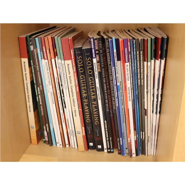 LOT OF 35+ ASSORTED MUSIC BOOKS