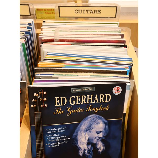 LOT OF 50+ ASSORTED MUSIC BOOKS