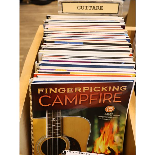 LOT OF 50+ ASSORTED MUSIC BOOKS