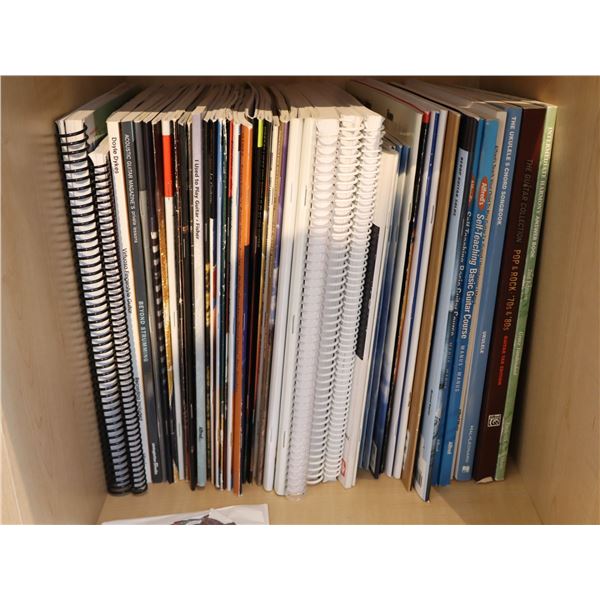 LOT OF 48+ ASSORTED MUSIC BOOKS