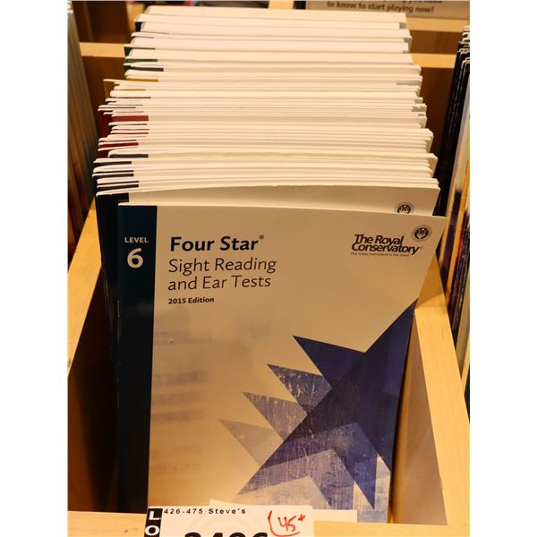 LOT OF 45+ ASSORTED MUSIC BOOKS