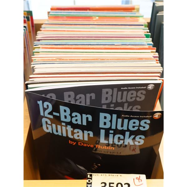 LOT OF 95 ASSORTED MUSIC BOOKS