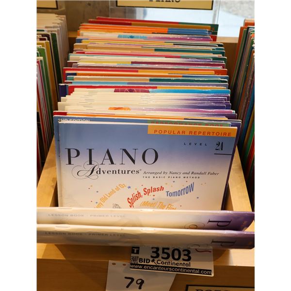 LOT OF 75+ ASSORTED MUSIC BOOKS