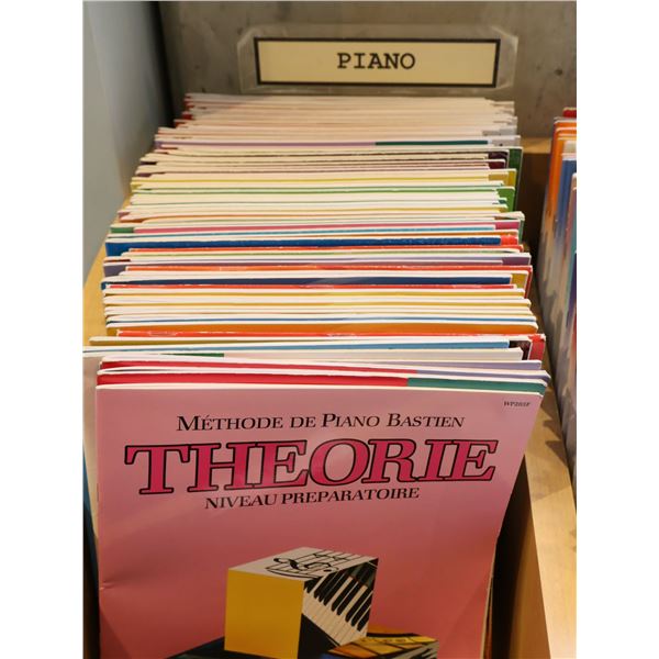 LOT OF 85+ ASSORTED MUSIC BOOKS