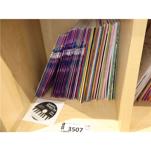 LOT OF 45+ ASSORTED MUSIC BOOKS