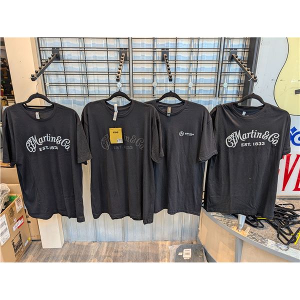 LOT OF 4 ASSORTED T-SHIRTS (ASSORTED SIZES)