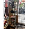 Image 1 : GLASS DISPLAY 18"x18"x72" -(EMPTY)