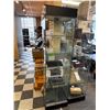 Image 1 : GLASS DISPLAY 18"x18"x78" -(EMPTY)
