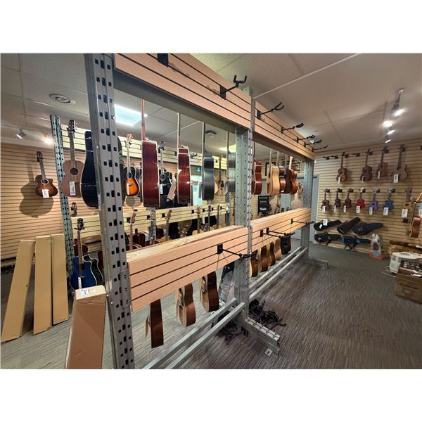 RACKING: 3x UPRIGHTS -8', 6x BEAMS-8', 4x-BEAMS -4' -(EMPTY)
