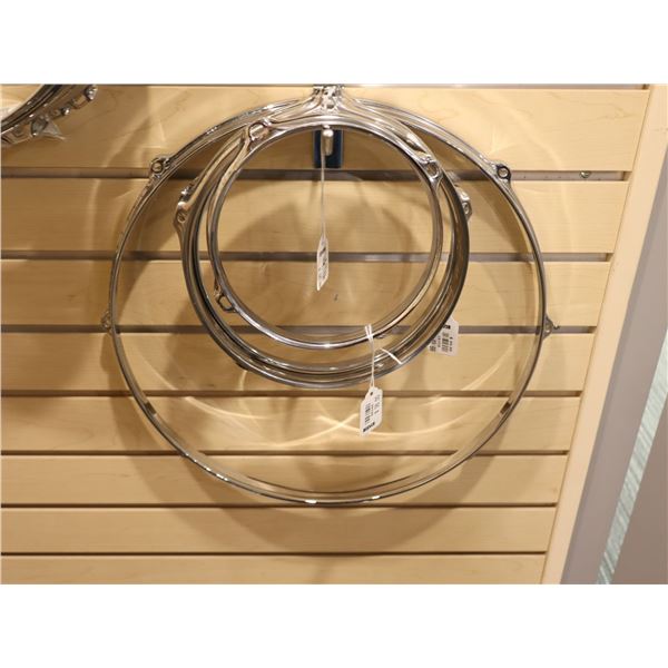 LOT OF 5pcs ASSORTED DRUM HOOPS