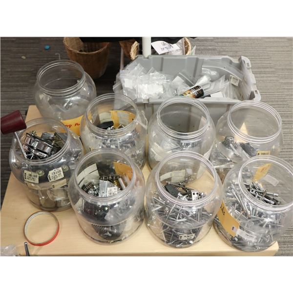 LOT OF ASSORTED DRUM PARTS